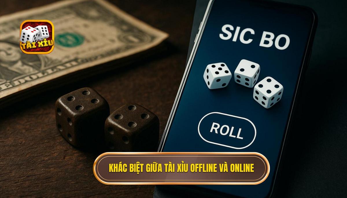 Sự Khác Biệt Cốt Lõi_ Tài Xỉu Offline và Online