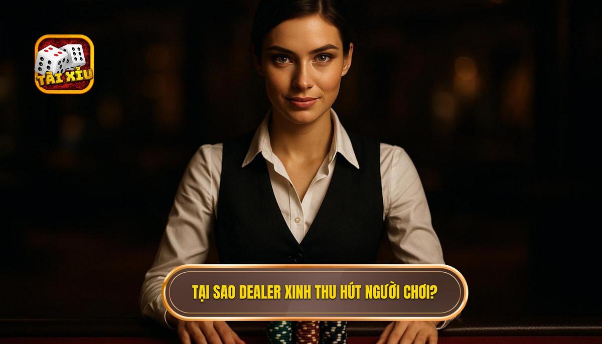Lý do tài xỉu dealer xinh trở thành lựa chọn hàng đầu của người chơi