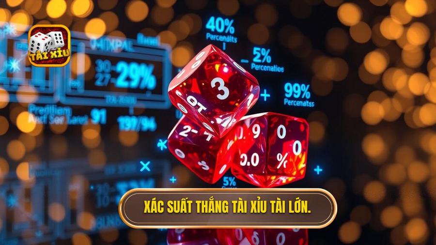 2. Xác suất thắng Tài xỉu tài lớn.