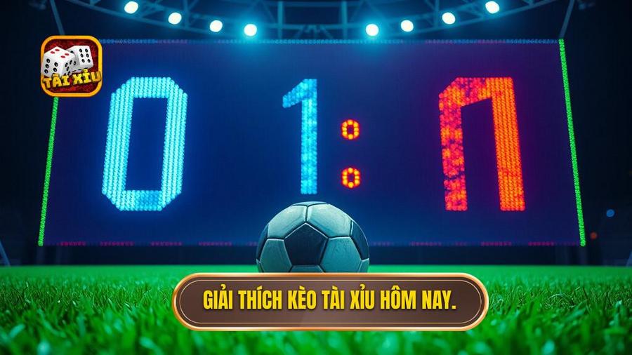 Giải thích kèo tài xỉu hôm nay.