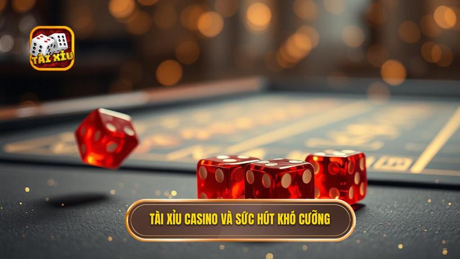 Tài xỉu casino là gì? Sức hút khó cưỡng từ những con số