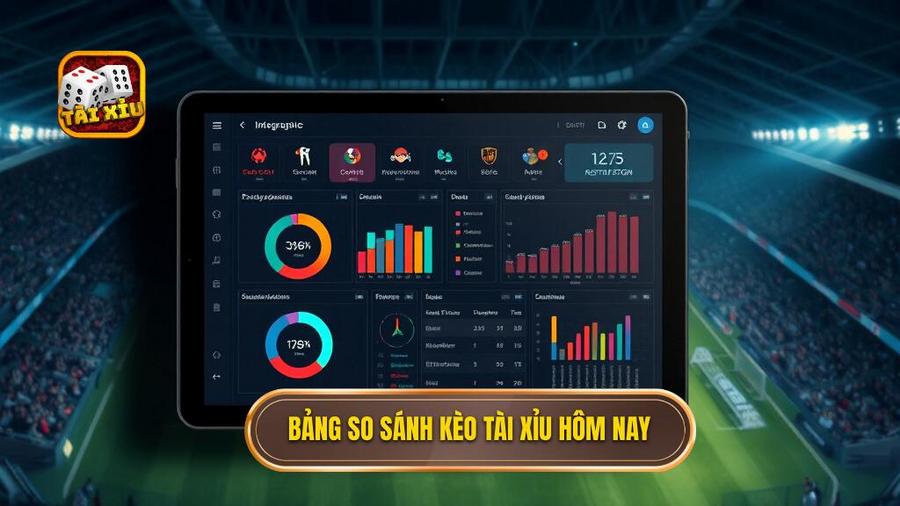 Bảng so sánh kèo tài xỉu hôm nay