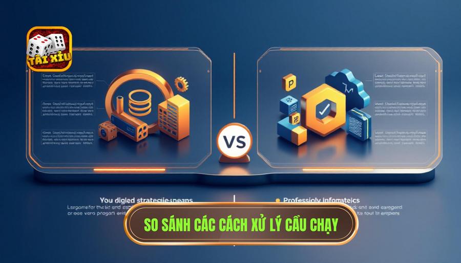 Bảng so sánh các phương pháp xử lý khi gặp cầu chạy