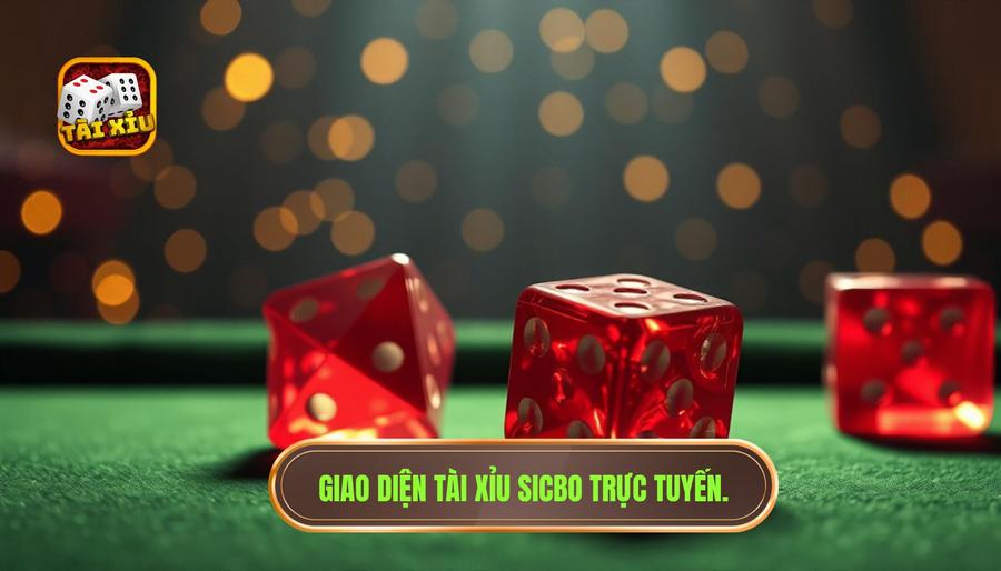 Giao diện tài xỉu Sicbo trực tuyến