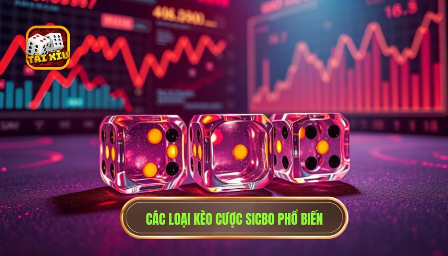 Các loại kèo cược Sicbo phổ biến